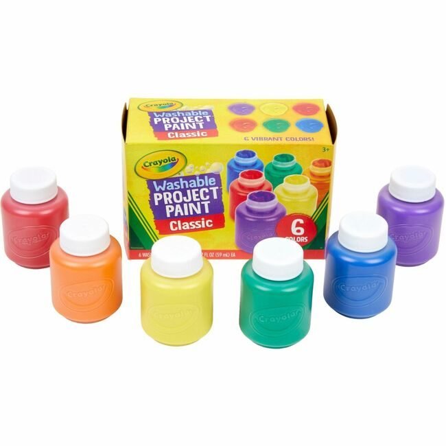 Crayola LLC Washable Project Paint Classi CYO541204