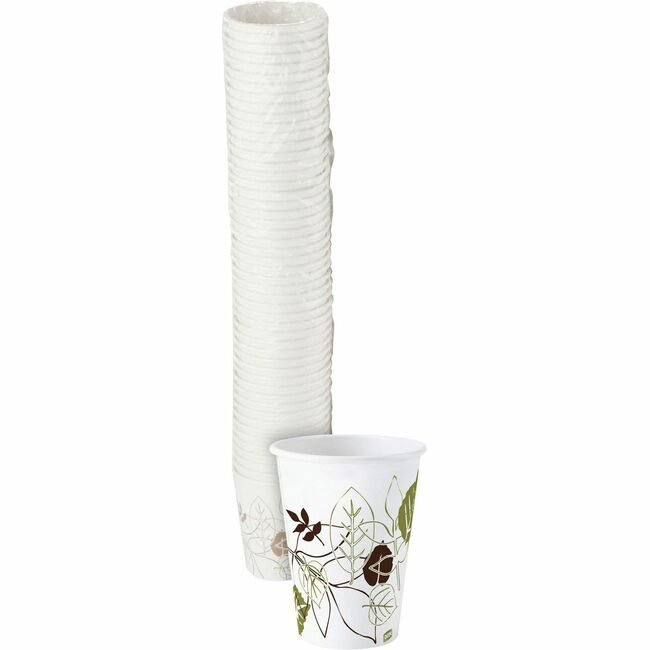 Georgia-Pacific Dixie Cup Hot Pathways 10OZ 50 Count DXE2340PATH