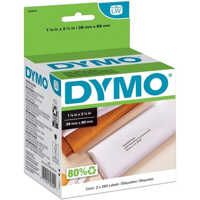 Newell Brands DYMO Label Add Hicap 260RL 2RL DYM30320