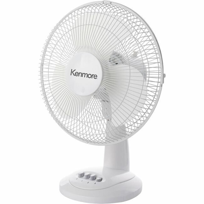Equity Sales & Marketing, Inc. DieHard Fan 12IN Desk ESMKM60007WH