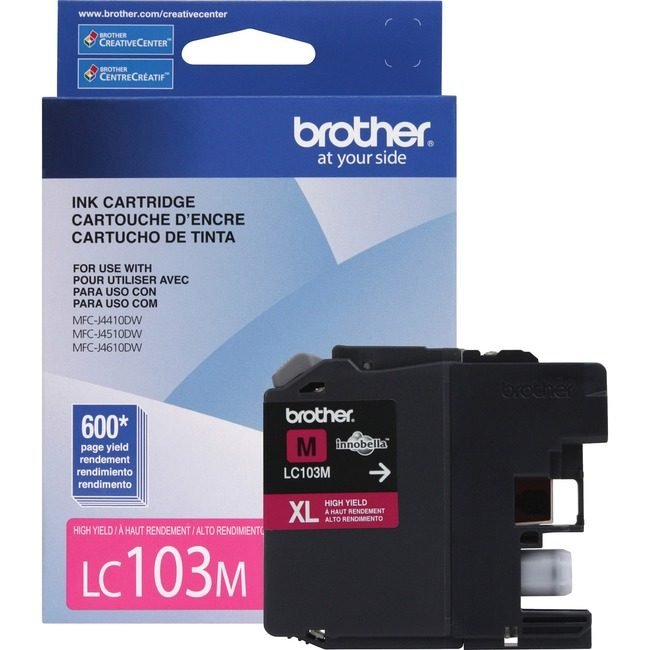 Brother International Cartridge Ink 600 PG Ma BRTLC103M