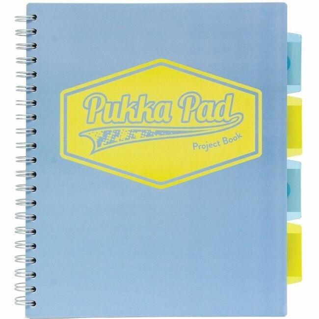 Pukka Pads Pad Notebk 5SUB 4TAB Assorted 3 Pack PKP8867PST