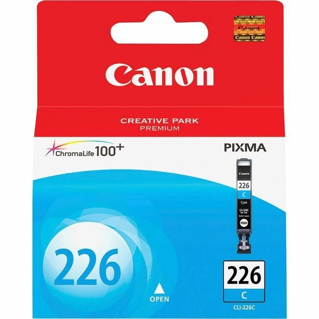 Canon U.S.A. Crtdg Ink Cyan CNMCLI-226CY
