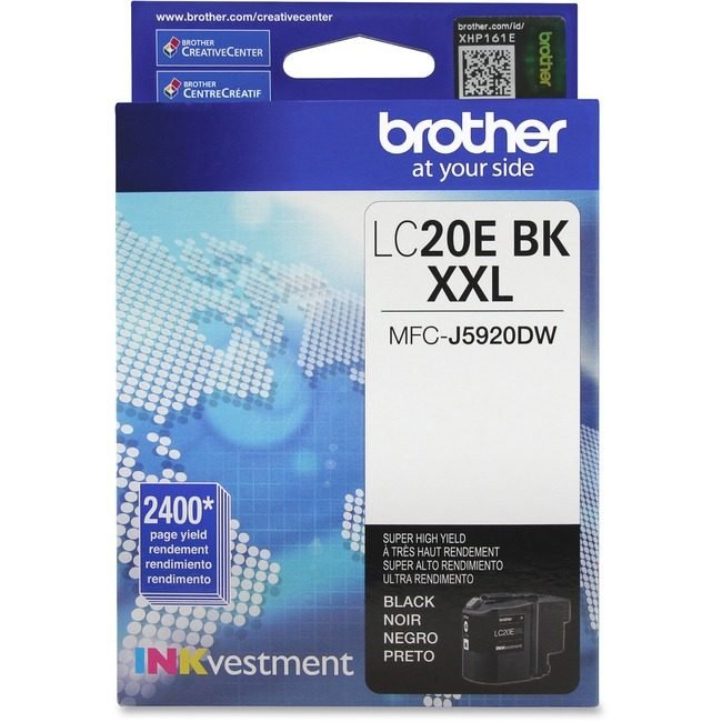 Brother International Crtdg Ink Black BRTLC20EBK