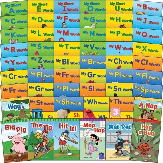 Teacher Created Materials / Shell Education Set Book Phonics Grpk 46-BK SHL126778