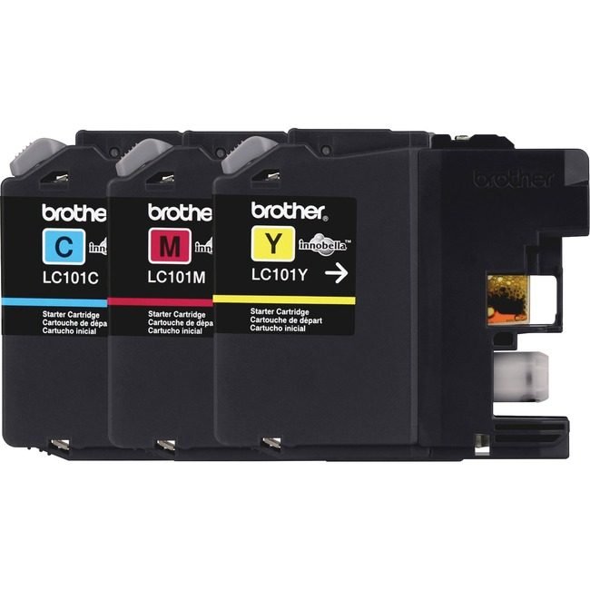 Brother International Crtdgs Ink C M&Y 3 X 300 PG BRTLC1013PKS