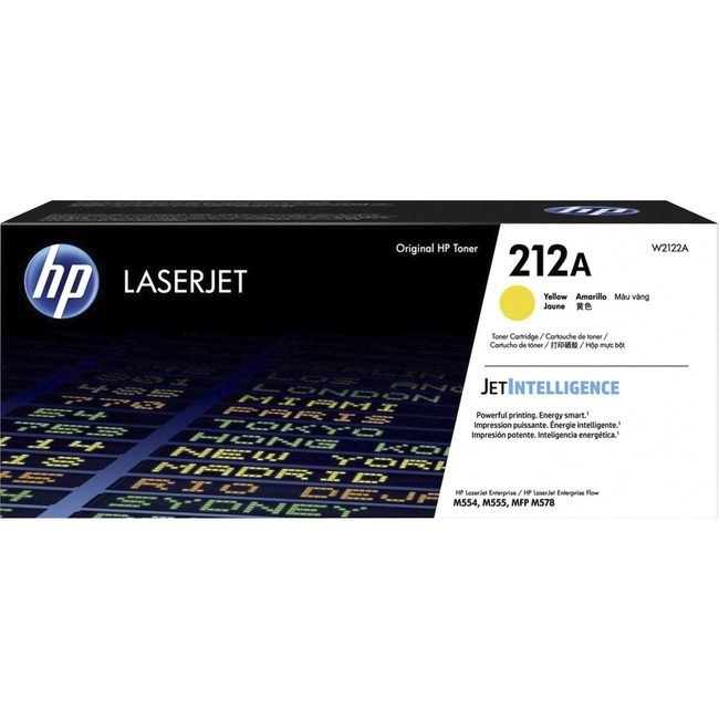 HP Inc. / Hewlett-Packard Crtdg Lsr 212A Yellow HEWW2122A