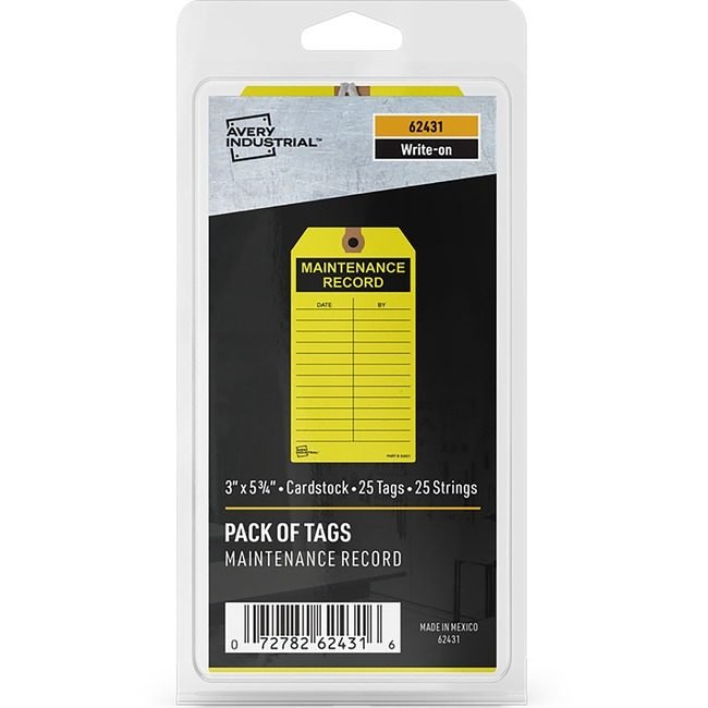 Avery Products Corporation Printed Tag W/String Ma AVE62431