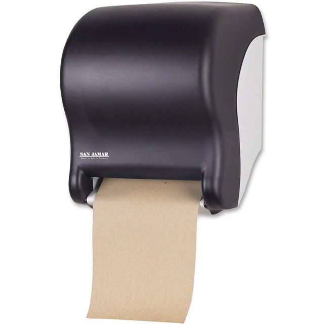 San Jamar Dispenser Tear/Dry Black SJMT8000TBK