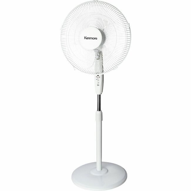 Equity Sales & Marketing, Inc. DieHard Fan 16 Digitl Pedastl White ESMKM60035WH