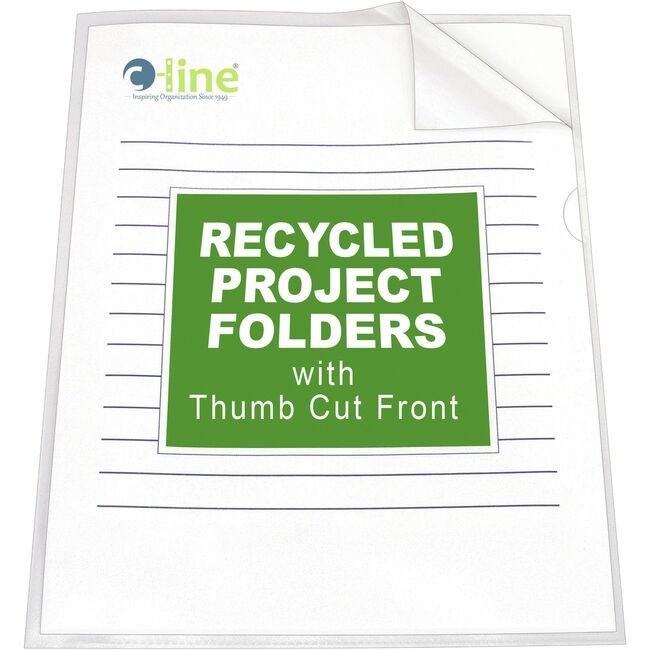 C-Line Products Folder File Poly 11X8.5 Clear CLI62127
