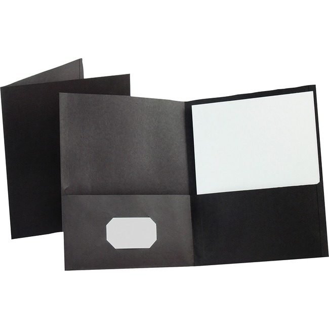 TOPS Products / ACCO legacy Oxford Folder 2-POCKET Letter Black OXF57506