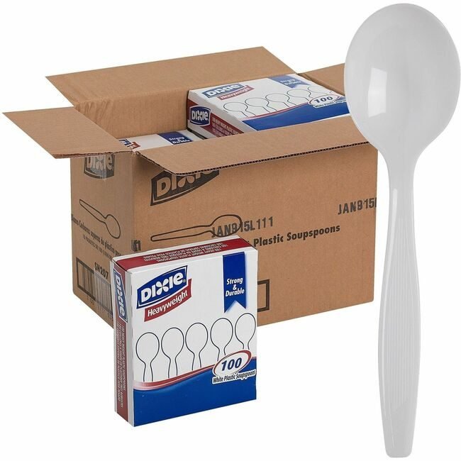 Georgia-Pacific Dixie Spoon Soup Styrene Hvywt DXESH207