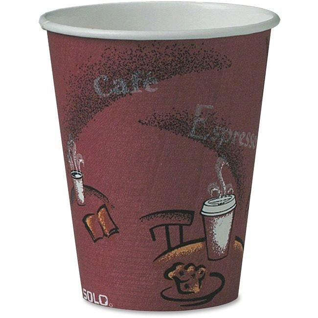 Dart Container Corporation Solo Cup Bistro 8OZ 50/PK Mn SCC378SI0041