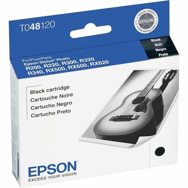Epson America Crtdg SP R300/M RX500 Black EPST048120-S