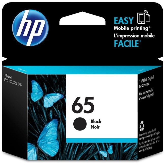 HP Inc. / Hewlett-Packard Crtdg Ij 65 Black HEWN9K02AN