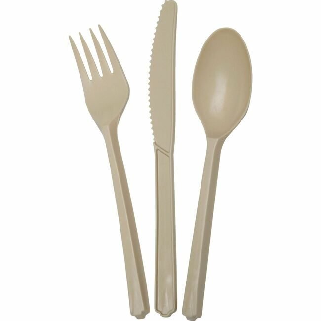 Varies / verify SKU SKU-LEVEL VERIFICATION REQUIRED Set Cutlery Biobased 3PC Tn NSN5643560