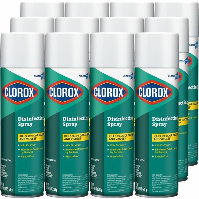 CloroxPro / Clorox The Clorox Company CloroxPro / Disinfectant Aersol 19OZ CLO38504PL