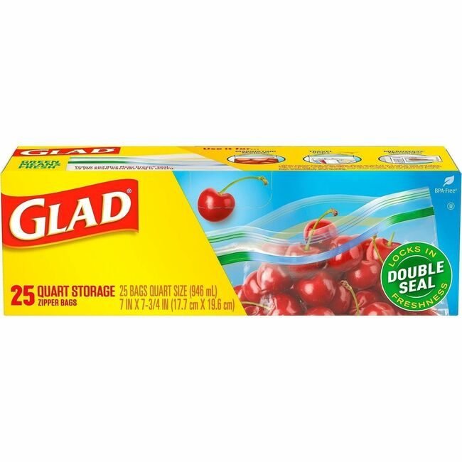 CloroxPro / Clorox The Clorox Company CloroxPro / Bags Plastic Quart 25 Count CLO55052
