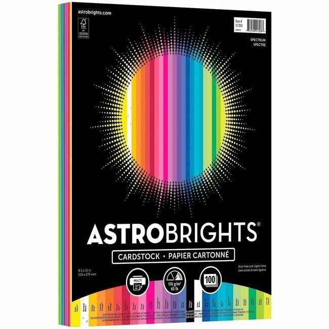 Neenah Paper, Inc. Astrobrights 65LB Astrobright WAU91398