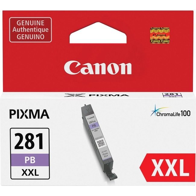 Canon U.S.A. Crtdg Ink Photoblue XXL CNMCLI281XXLPBL