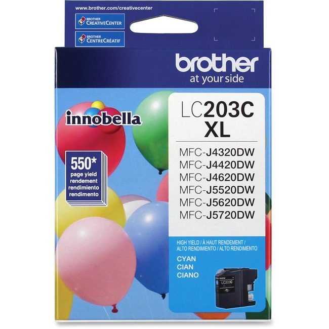 Brother International Crtdg Ink Cyn BRTLC203C