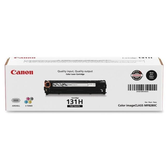Canon U.S.A. Cartridge Laser 131 Hy Black CNMCRTDG131HYBK