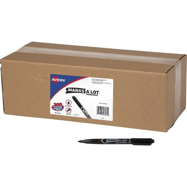 Avery Products Corporation Marker Ps Prm Black Bt Bulk 20 AVE29850