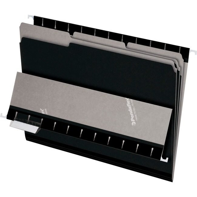 Pendaflex Folder Interior Letter Black PFX421013BLA