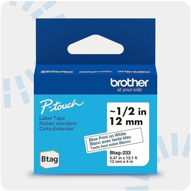 Brother International Tape Label Btag Be On We BRTBTAG233