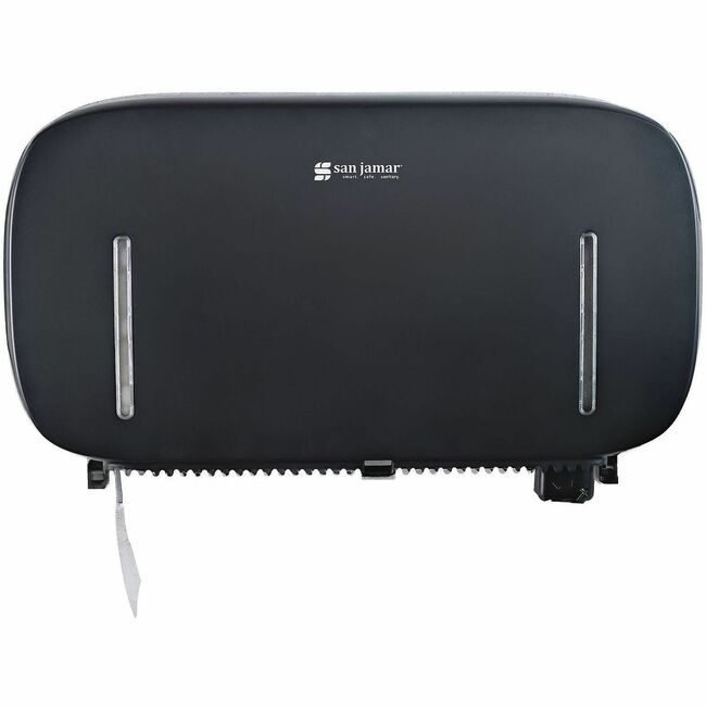 San Jamar Dispenser 9" Twin Rl Black SJMR4200BK