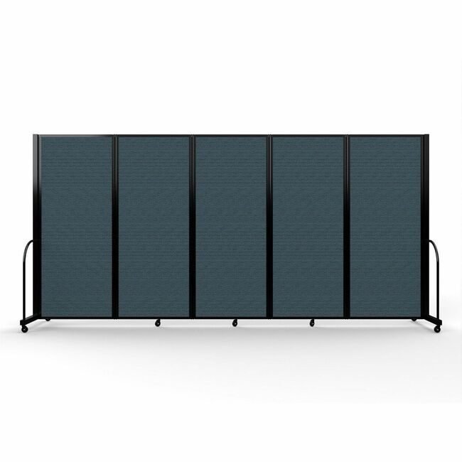 Screenflex Divider 610"HX141"W Bl Black SCXFSH6105BDB
