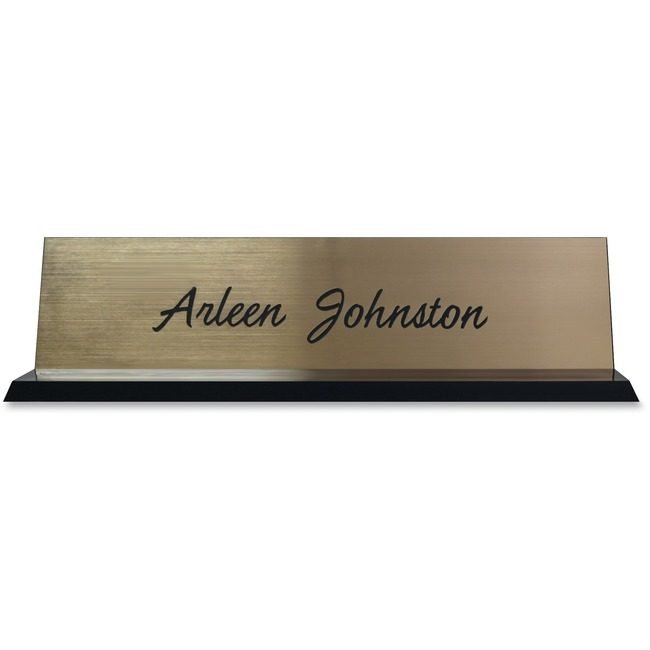 Shachihata / Xstamper Sign Dsk Acrylc Base 2X8 Black XSTK41