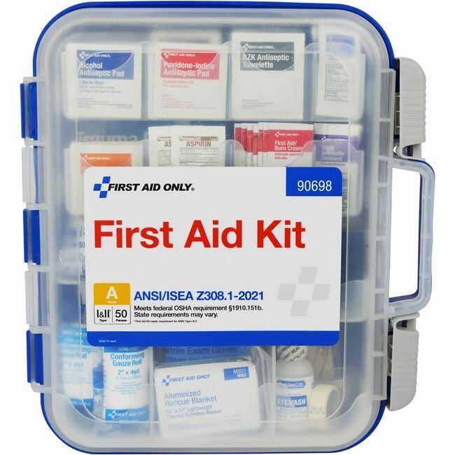 Acme United Corporation First Aid Only Kit ANSI A 50P PLSTC FAO90698