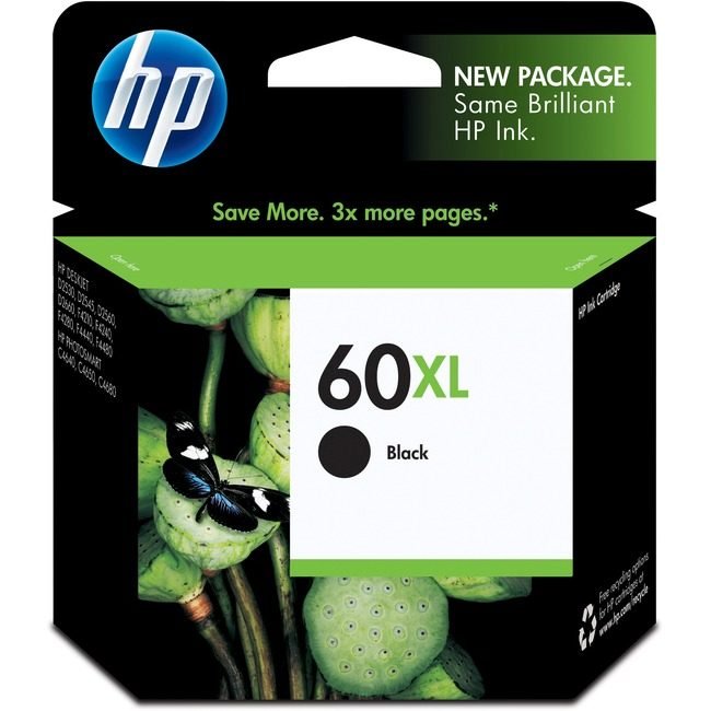 HP Inc. / Hewlett-Packard Crtdg Inkjt Black 60XL HEWCC641WN