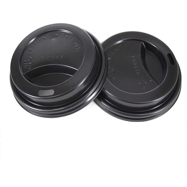 RDI-USA, Inc. RDI Cup Lid 9OZ 1000/CS Black CFPLIDRIP910B