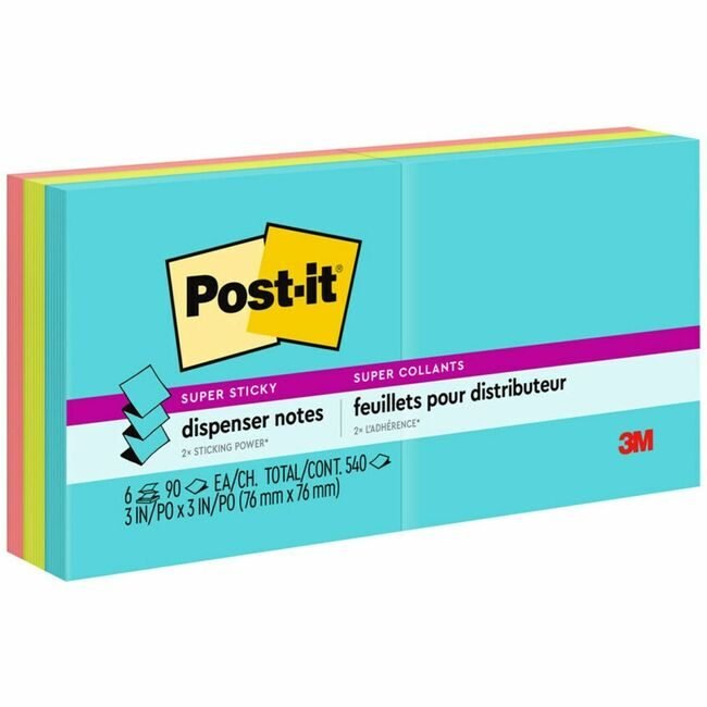 3M Company Note Post-It Popup Miami MMMR3306SSMIA