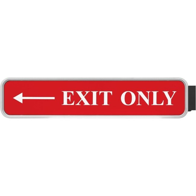 Shachihata / Xstamper Sign Corridor Dblsd 2X10 Gray XSTG82
