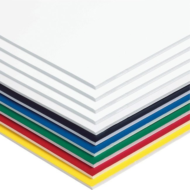 Pacon Corporation Board Foam 20X30 Assorted 10 Pack PAC5554