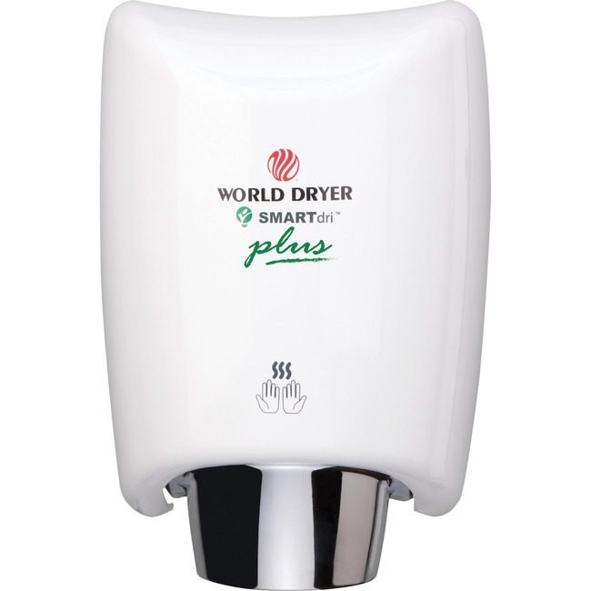 World Dryer Hand Smartdri Plus White WRLK-974P2