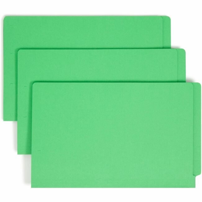 Smead Manufacturing Co. Folder File Fastner Legal Green SMD28140