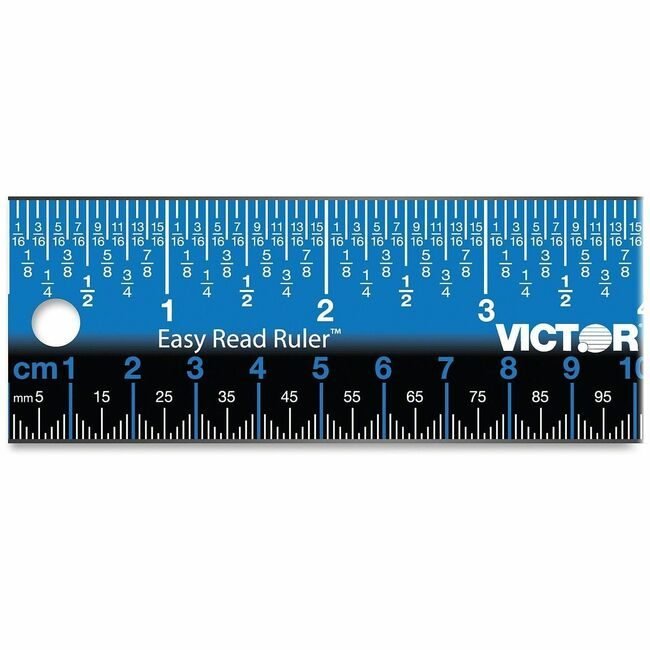 Victor Technology Ruler Ez Read 12 IN VCTEZ12SBL