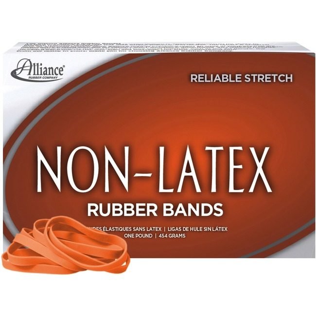 Alliance Rubber Company Rubberbands #64 1LB Orange ALL37646