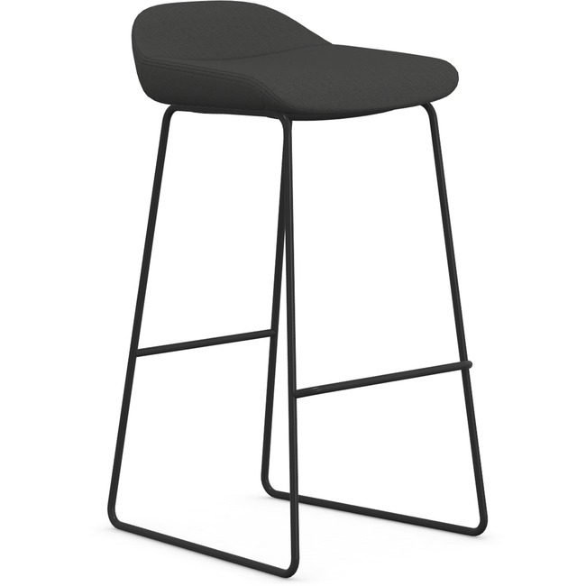 9to5 Seating Stool Bar Sldbse Fbrc Gy/Bk NTF9165STSFDO