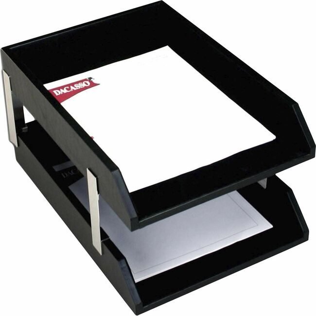 Dacasso Trays Lthr Double Legal Sr DACA1023