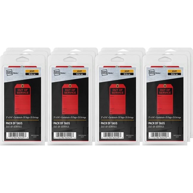 Avery Products Corporation Printed Tag W/String AVE62429