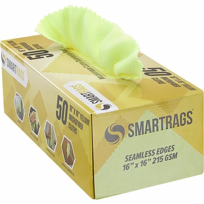 Hospeco Brands Group Monarch Cloth Microfiber 16X16 Yellow MONM931Y