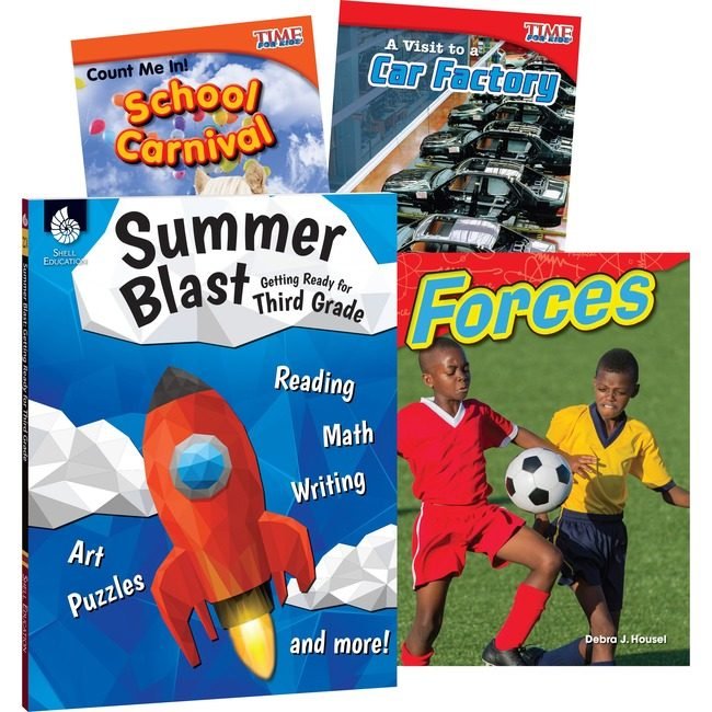 Teacher Created Materials / Shell Education Book Summer Stem GR3 Set SHL51673