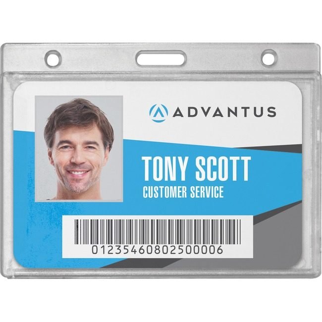 Advantus Corporation Holder Badge Frst 25PKCLR AVT76075