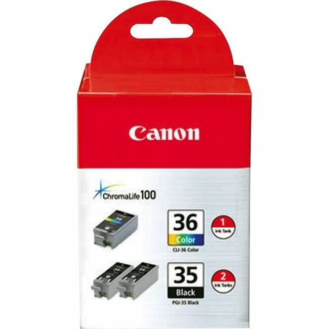 Canon U.S.A. Crtdgs 2EA-PGI35 1EA-CLI36 CNMPGI-35CLI-36
